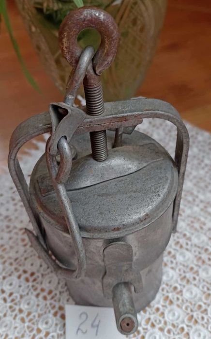 Lampa Górnicza acetylenowa karbidowa