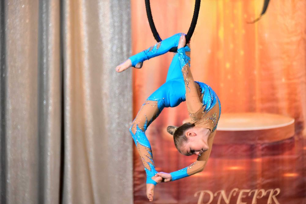 Гімнастичний комбінезон зріст 122-128 см