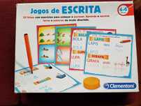 Jogo Didácticos de Escrita Clementoni.