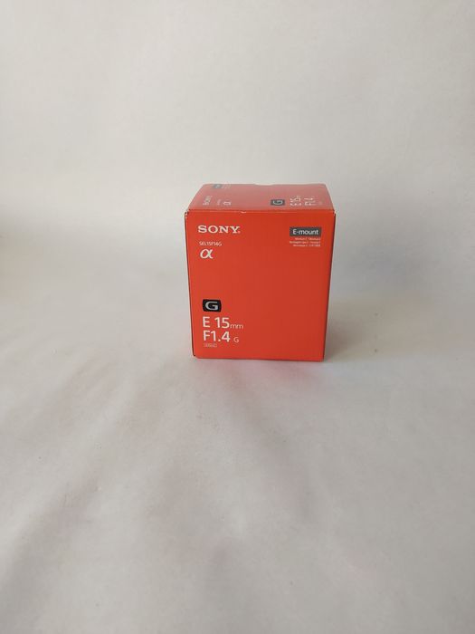 Об'єктив Sony SEL15F14G 15mm f/1.4 G,  Новий !