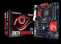 Płyta główna GIGABYTE Z97x Gaming-5 z procesorem i pamięciami ram