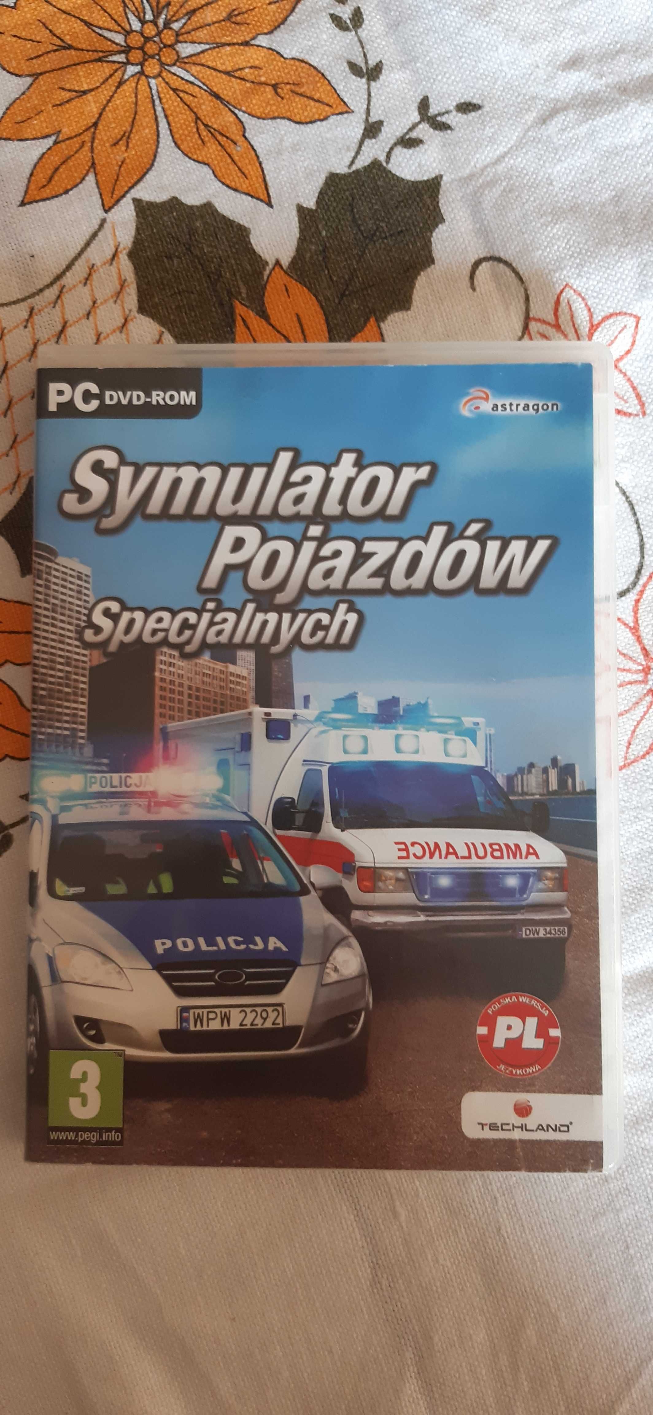 super gra pc symulator samochodów specjalnych policja karetka