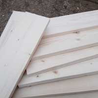 Industrialne deski dekoracyjne, panele 41x12x2 cm - naturalne drewno