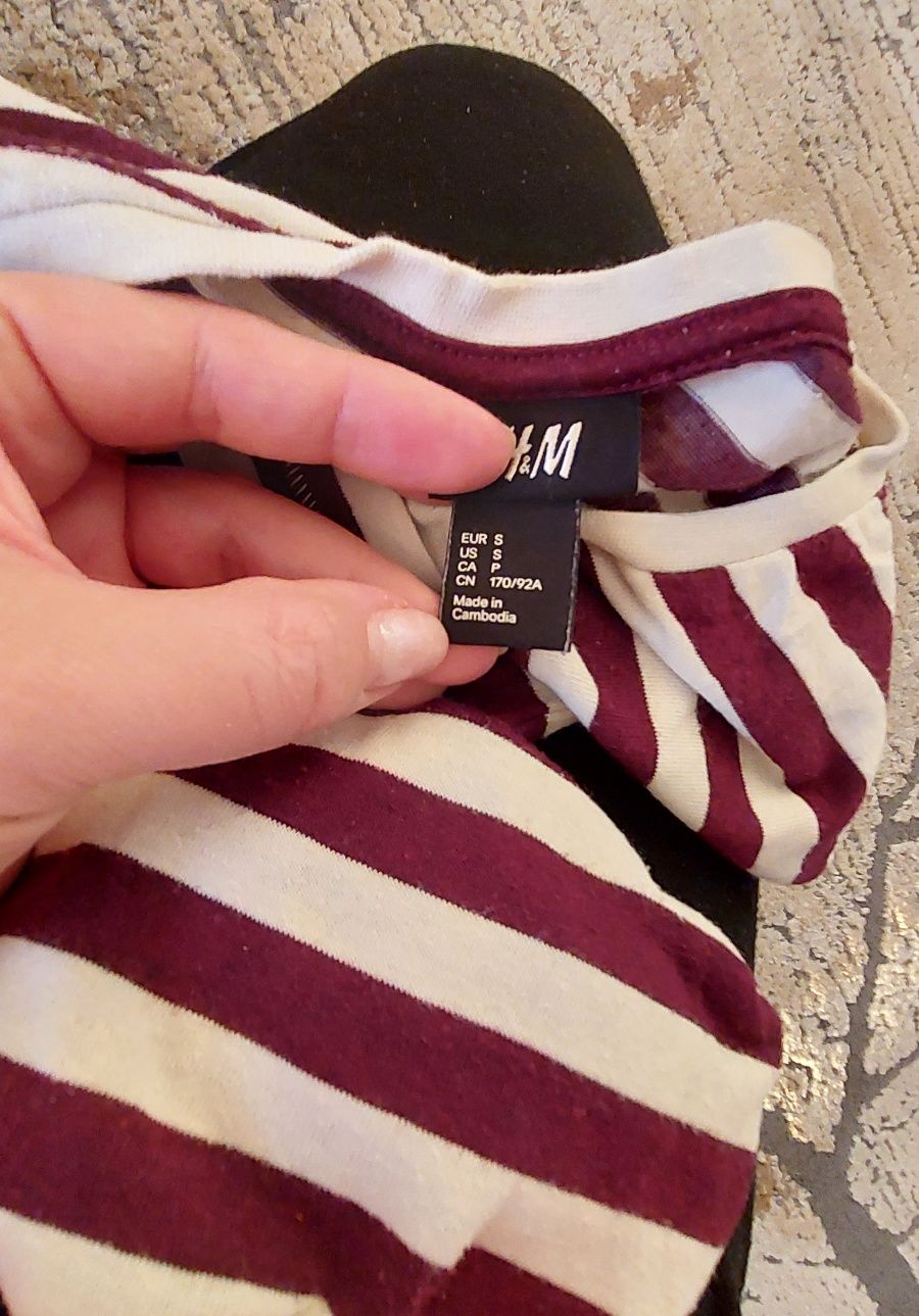 Bluzka w paski z H&M