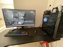 PC GAMER COMO NOVO c/ GARANTIA E FACTURA - Ofereço Mesa Gamer !!