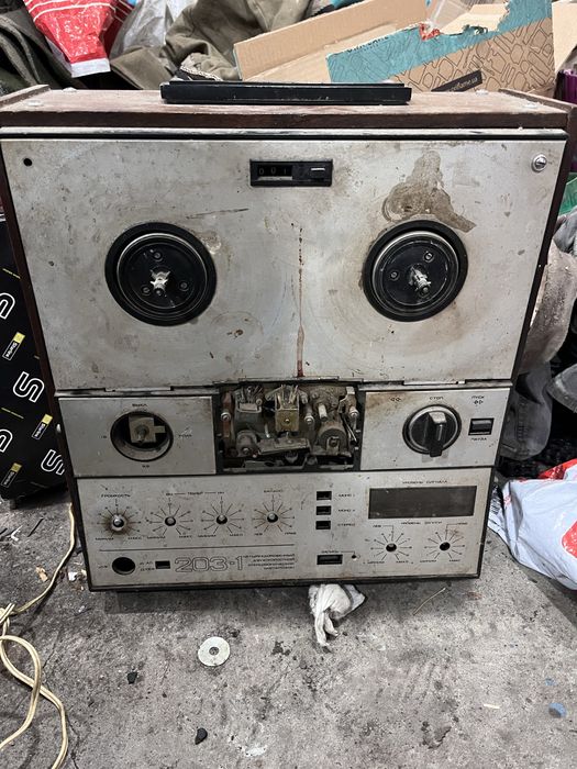 Катушечный Бобинный магнитофон- Юпитер