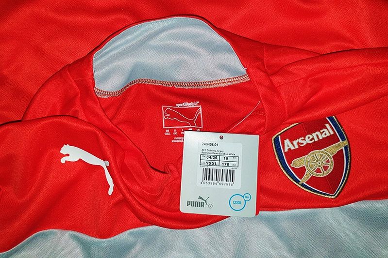 Arsenal Football Club Puma CoolDry 2017/2018 training shirt YXXL-176