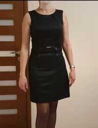 Elegancka czarna sukienka Monnari