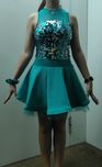 Vestido Weissmann turquesa