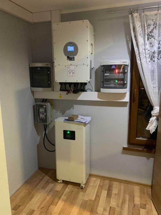 Fotowoltaika 10kWp + magazyn energii 16,1kWh + Turbina 3kW + MONTAŻ
