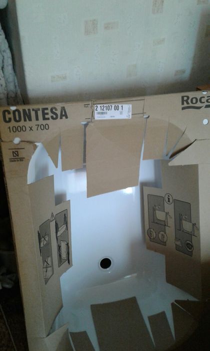 Продам нову ванну сталеву 100*70 ROCA CONTESA