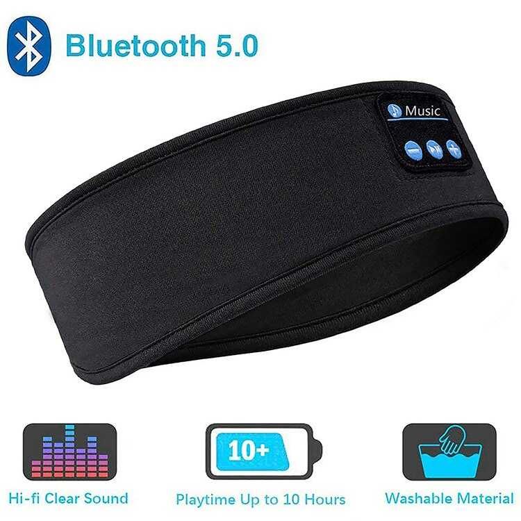 Słuchawki bezprzewodowe Bluetooth  w opasce.