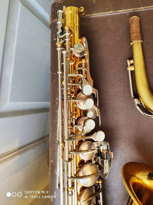 Саксофон альт Ambassador Italy перекритий + мундштук Jody jazz HR 7