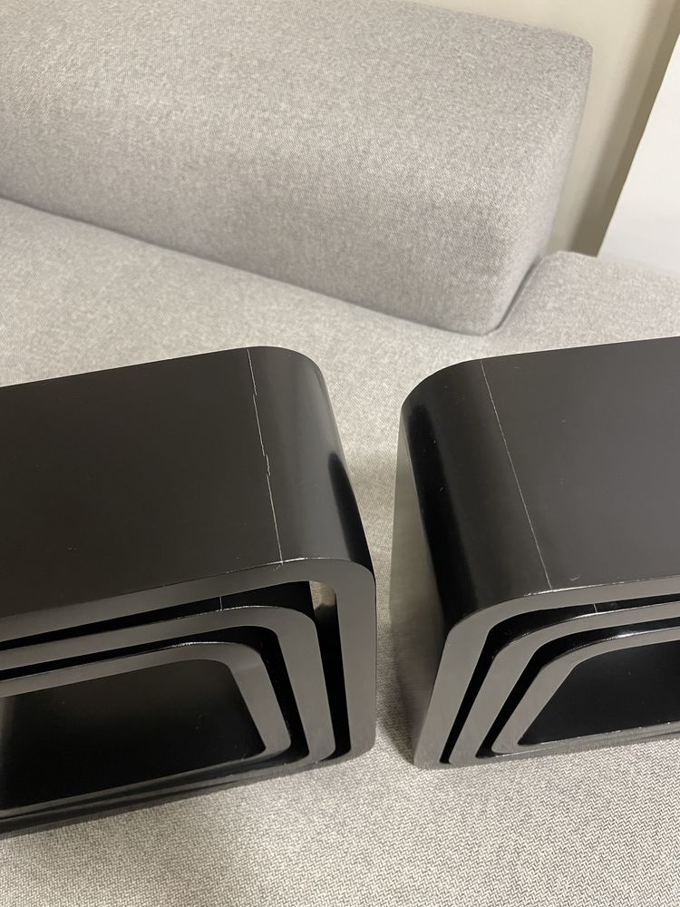 Conjunto prateleiras de parede (cubo)