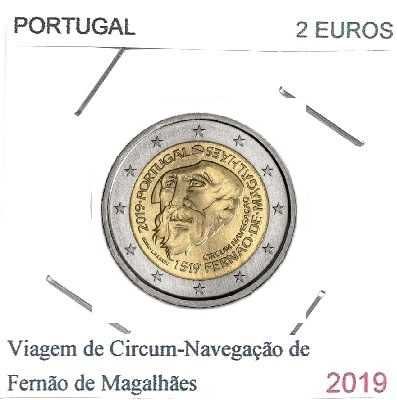 Fernão de Magalhães - Circum-Navegação - - - 2,00 € - 2019 - - - Moeda