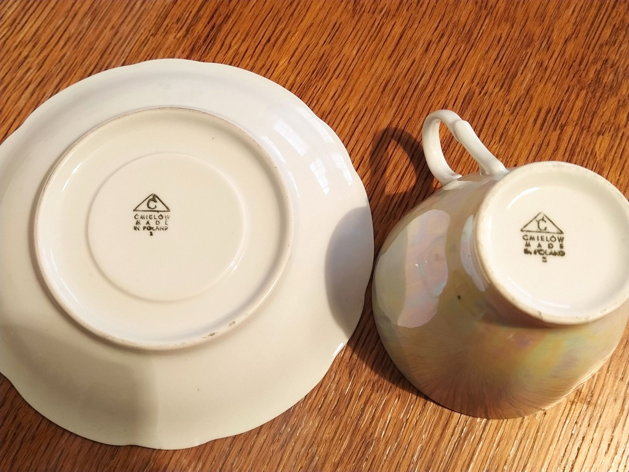 Porcelanowy zestaw Ćmielów Feston