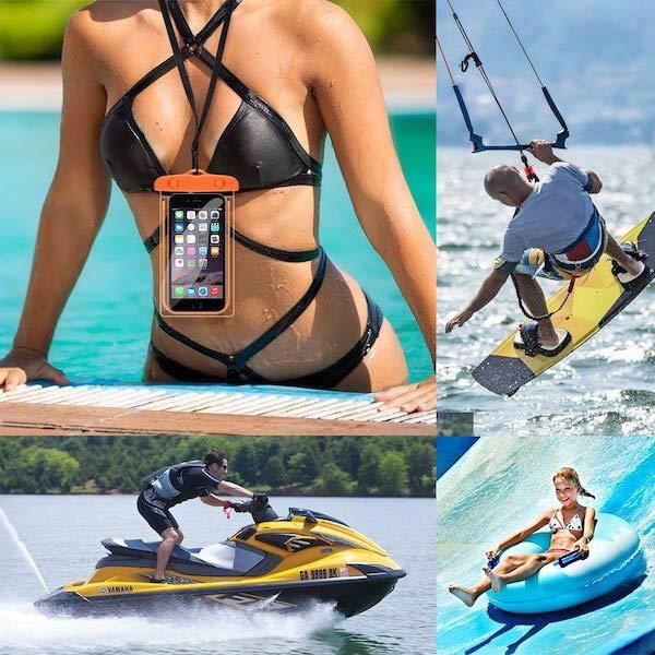 Водонепроницаемый чехол на смартфон универсальный для фото под водой