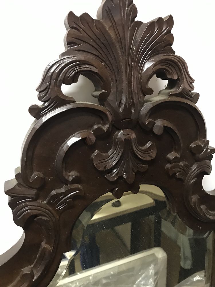 Espelho vintage madeira trabalhada