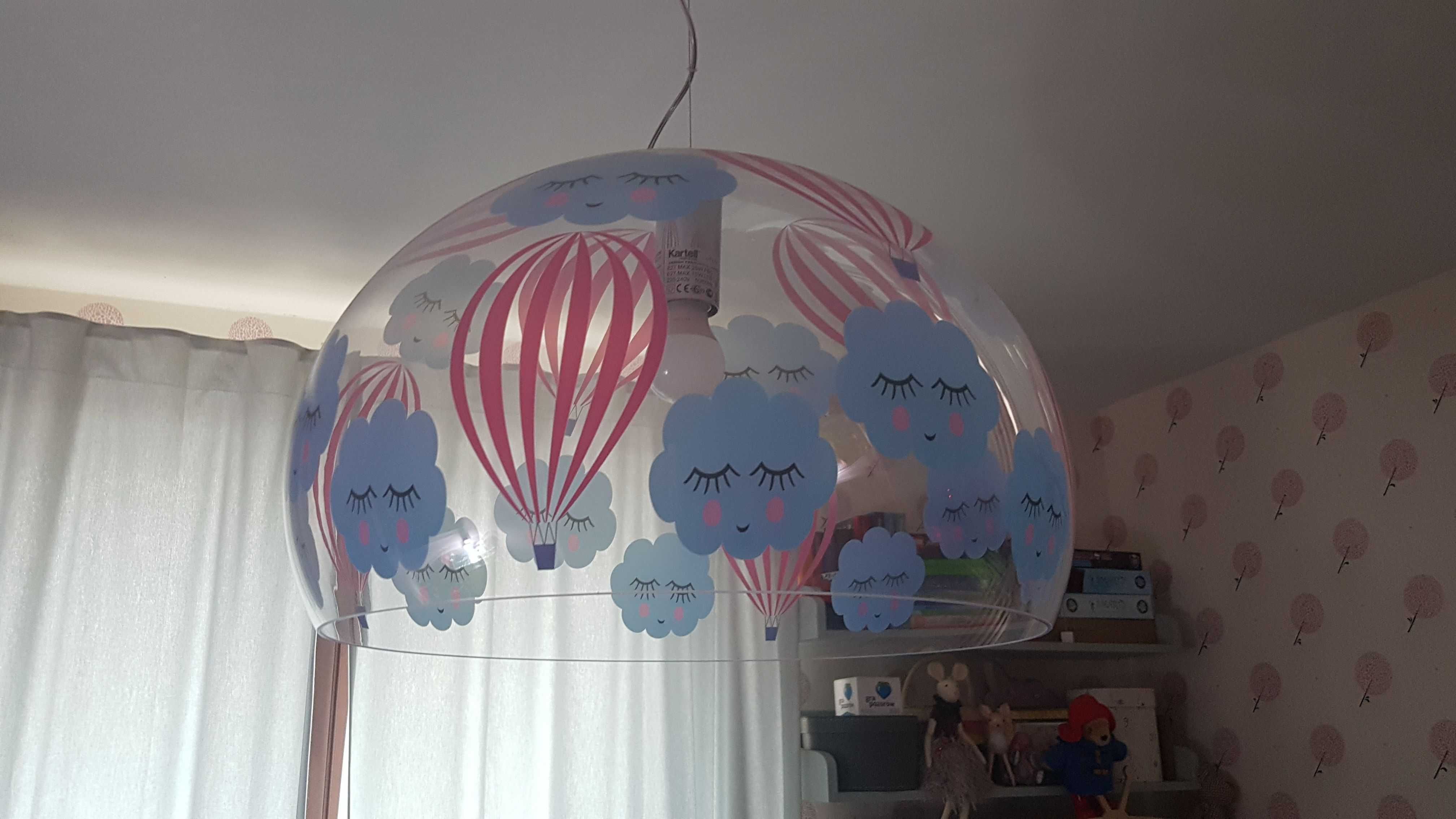 Kartell - lampa do pokoju dziecięcego FLY Kids