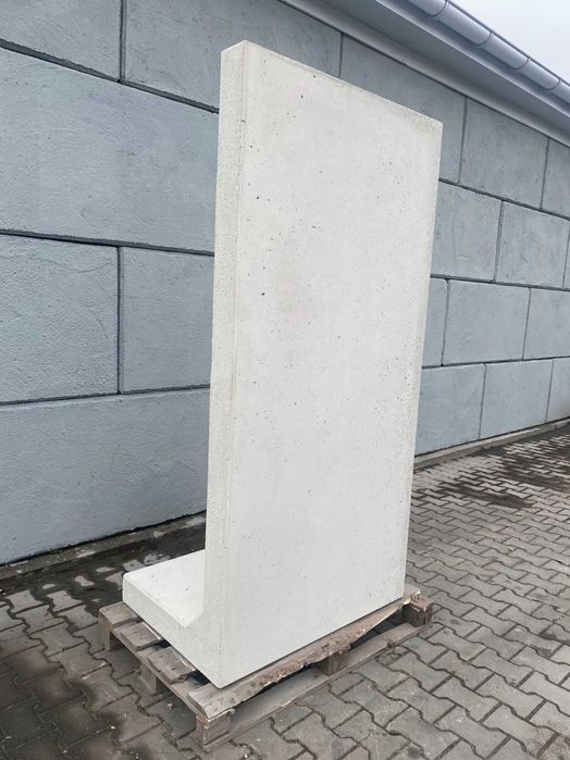 Mury ogrodzeniowe L betonowe polski producent - wysoka jakość
