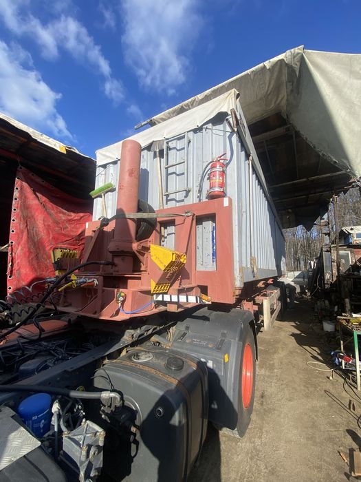 Van Hool контейнеровоз - самосвал