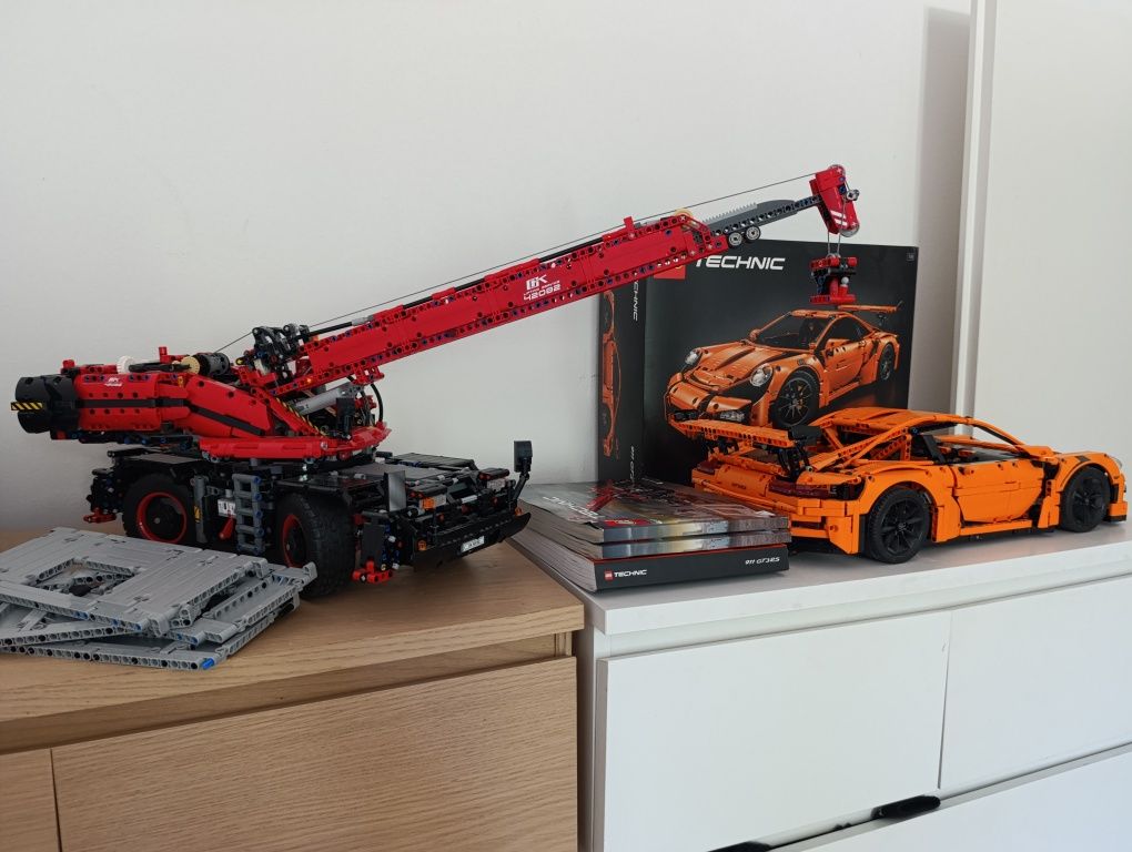 LEGO technik porche i dzwig