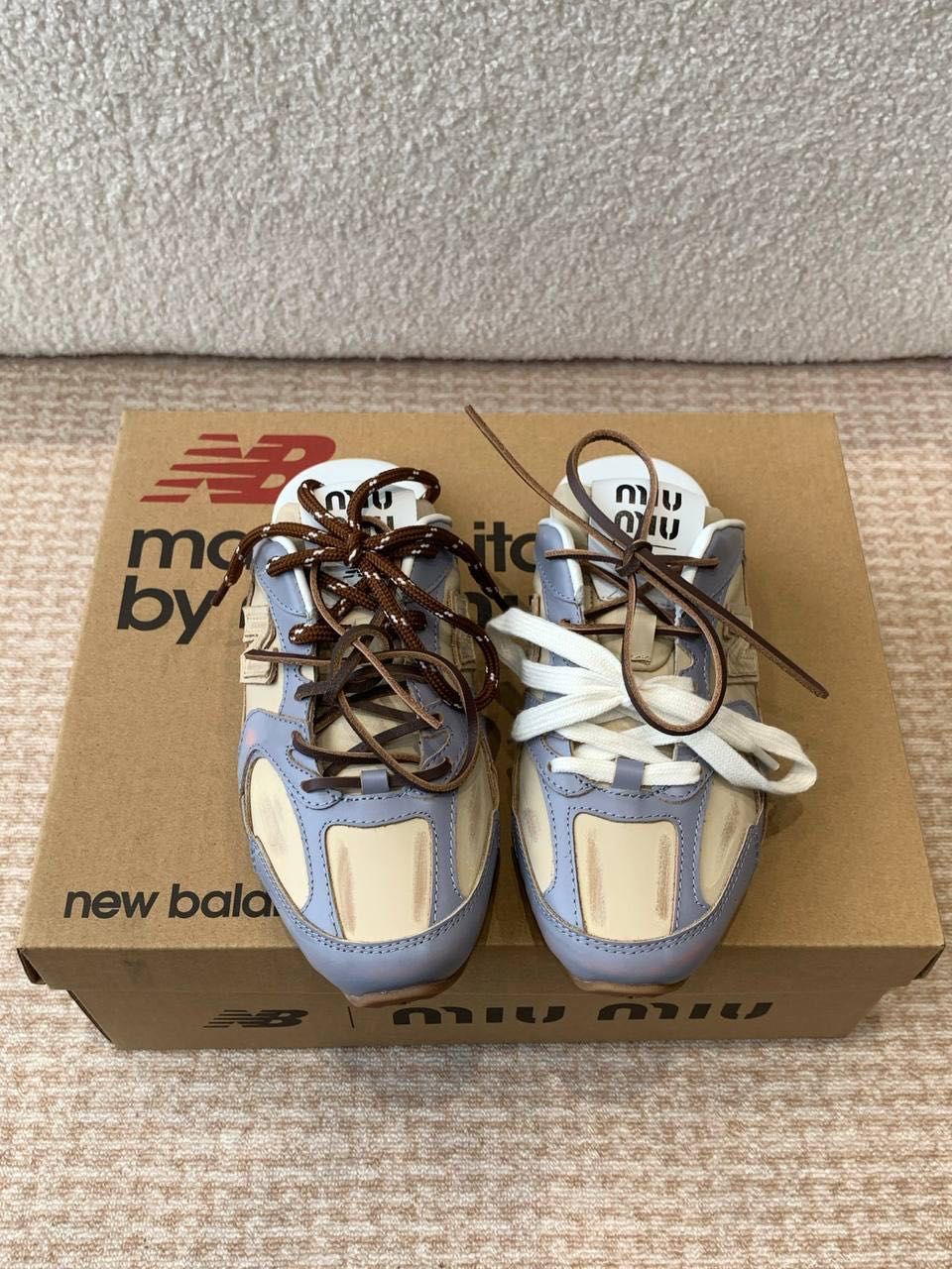 Luksusowe Adidasy mule NB MIU MIU! Najnowszy model! 36-42