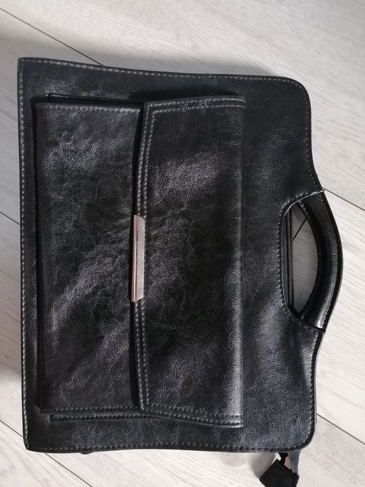 Damska torebka teczka aktówka skóra