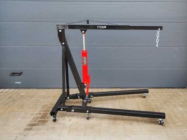 Кран гідравлічний підкатний для двигуна 1 Т Redats кран для двигателя