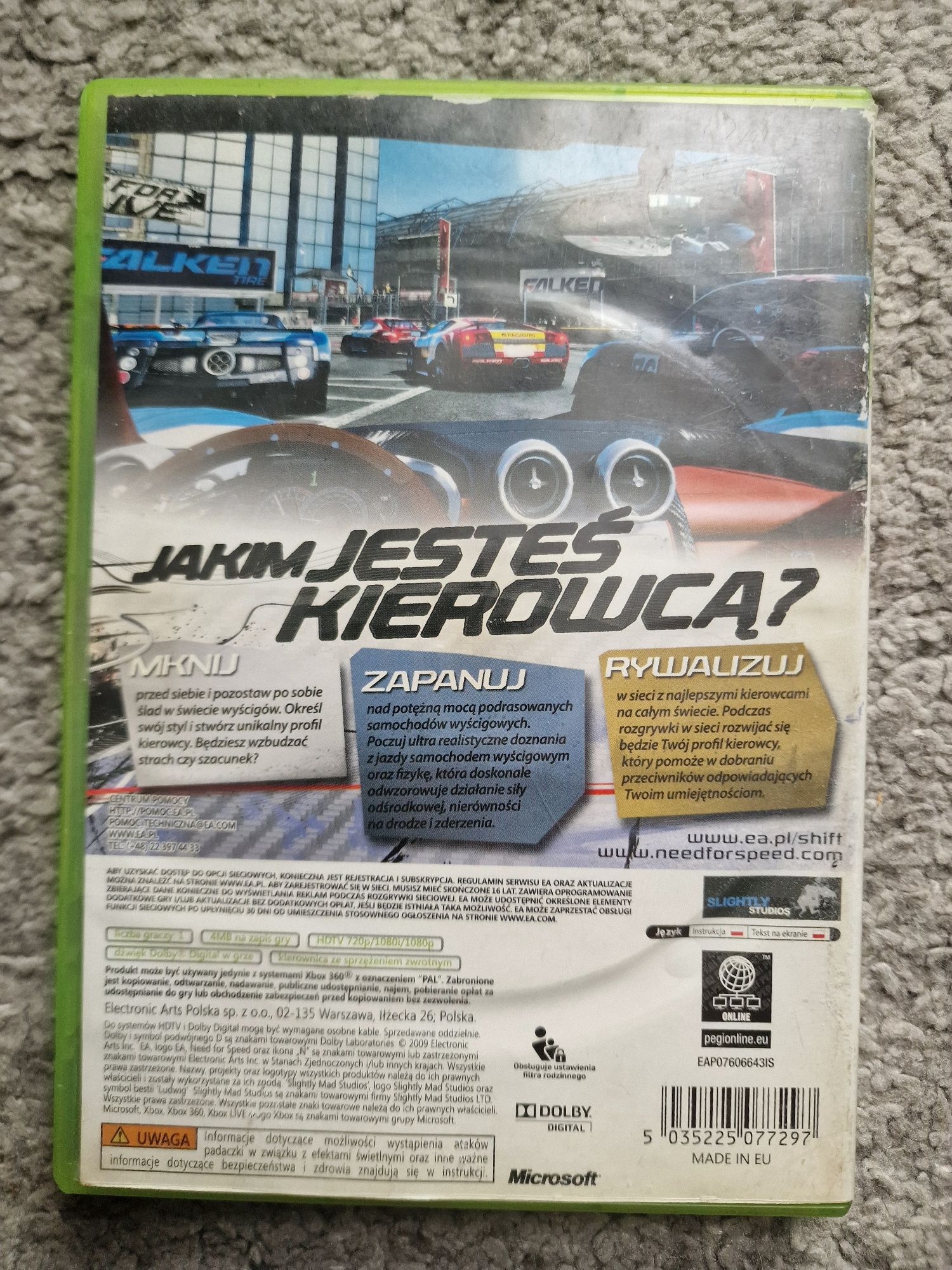 Gra Need for Speed Shift Xbox 360