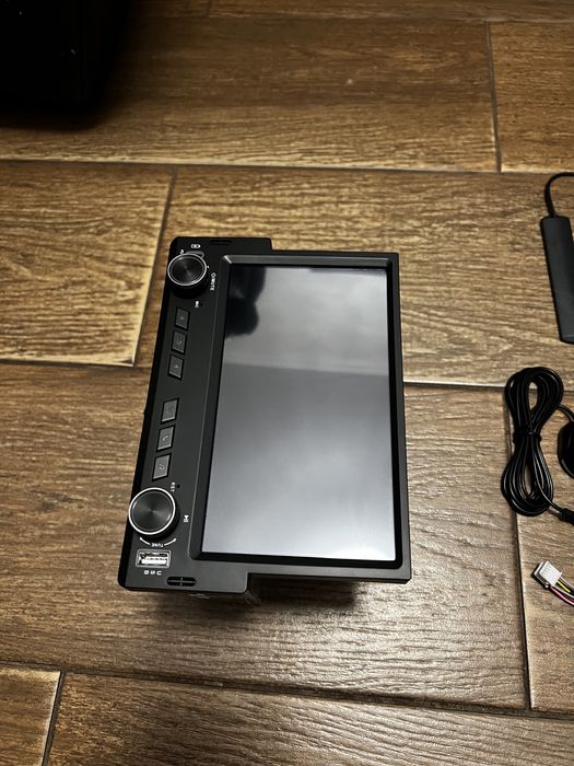 Новинка! 1 дін Android 7 дюймів Qled 3/32gb CarPlay магнітола GPS Wifi