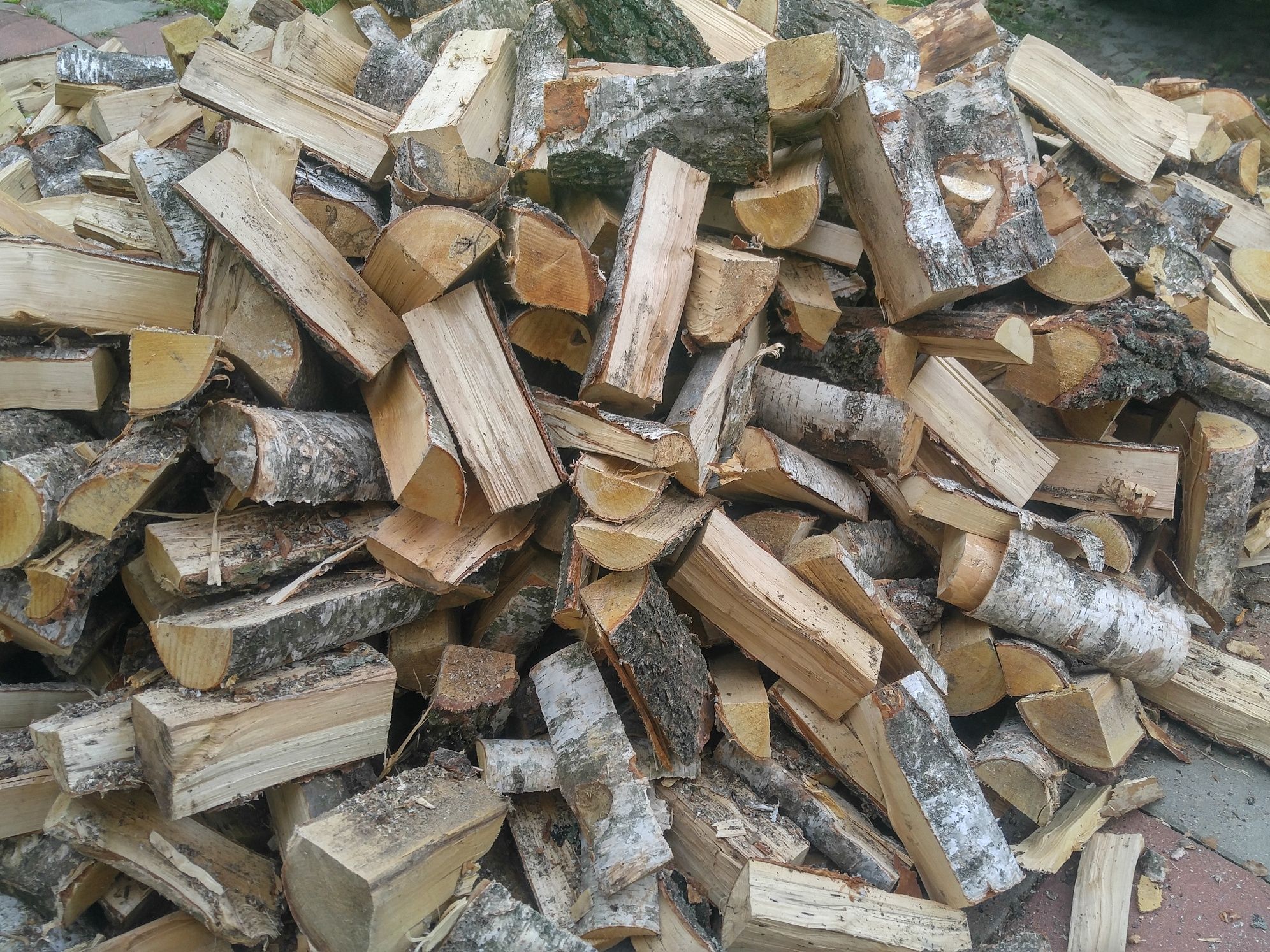 Drewno opałowe kominkowe brzoza