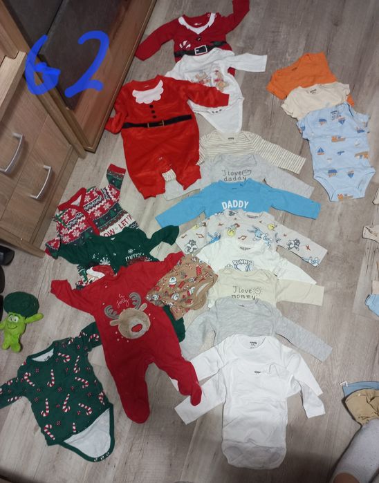 Zestaw ubranek dla chłopca rozmiar 62