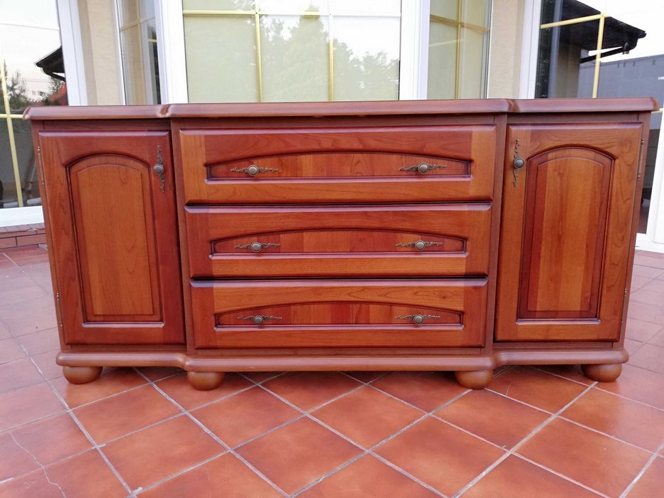 Komoda Bawaria BRW szafka nocna szuflady witryna regał rogówka szafa