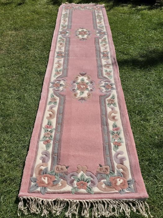 Chiński chodnik - Tuftowany - Wspaniała kolorystyka - 65 x 350 cm