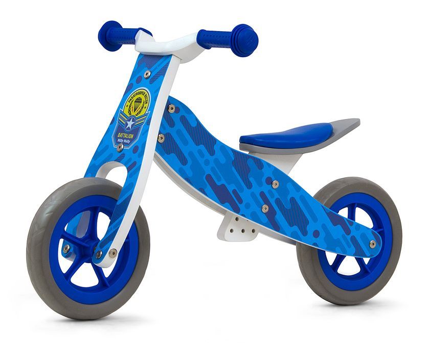 Rowerek biegowy trójkołowy 2w1 Cool Blue Army Milly Mally
