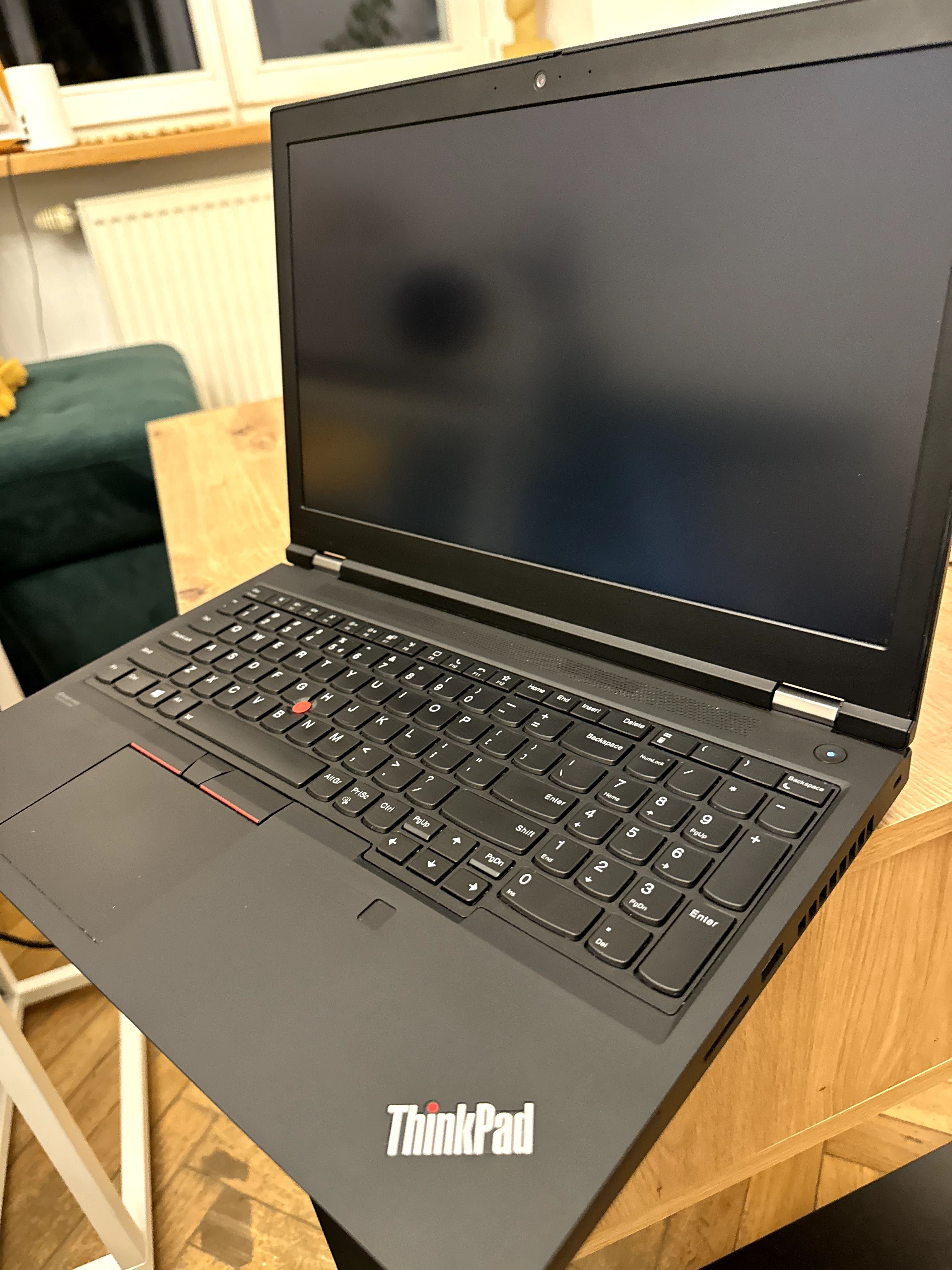 Laptop Lenovo ThinkPad P15 Gen1 32GB RAM, 512GB SSD jak nowy