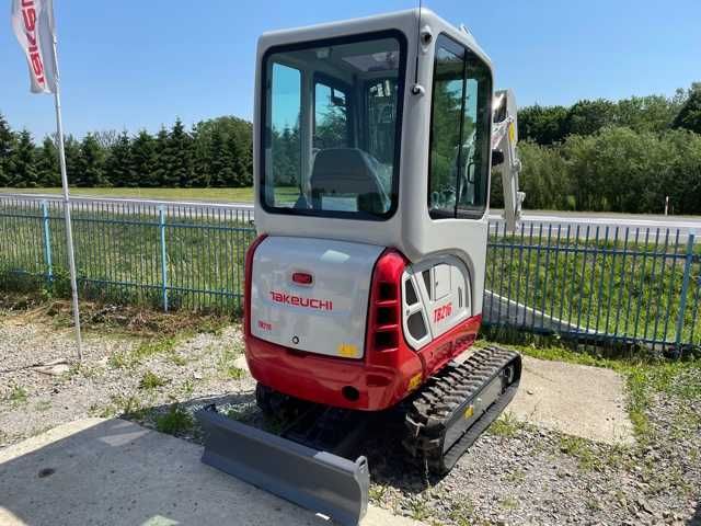 Nowa japońska minikoparka Takeuchi TB216 kubota yanmar wacker