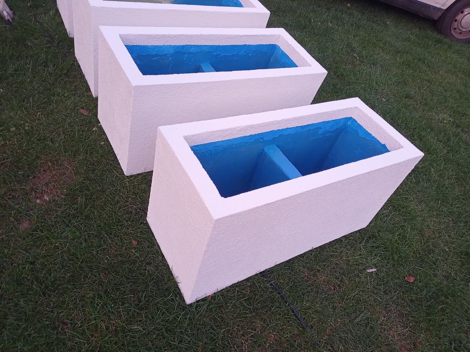 Donice termo 100x50x40. Donica ogrodowa. Donica tarasowa Duża