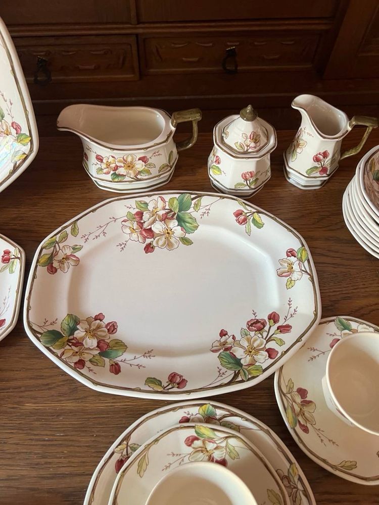 Villeroy&Boch Portobello.Вишуканий квітковий сервіз