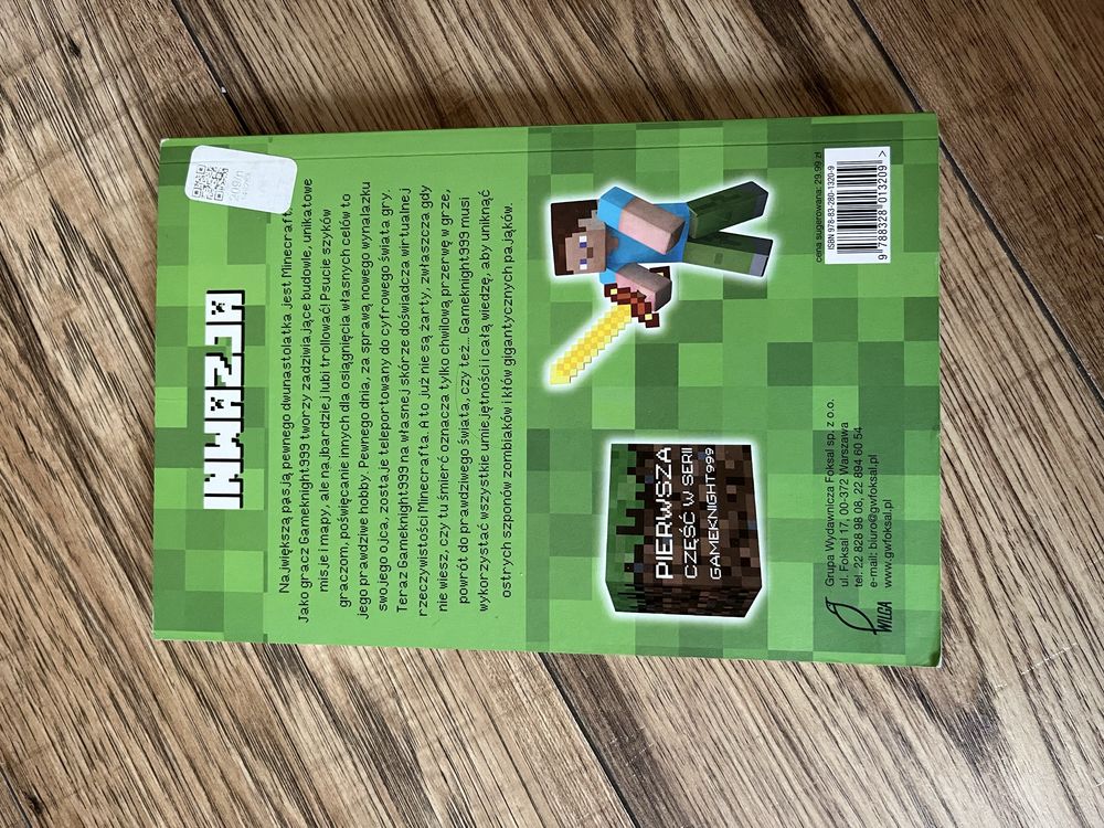 Książka Minecraft Inwazja