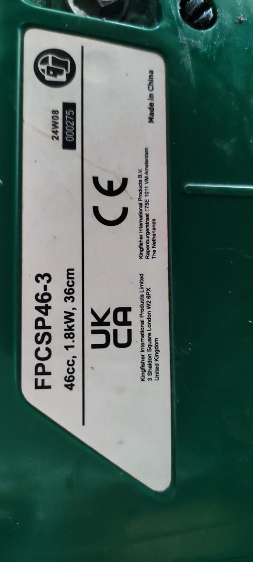 Piła spalinowa łańcuchowa