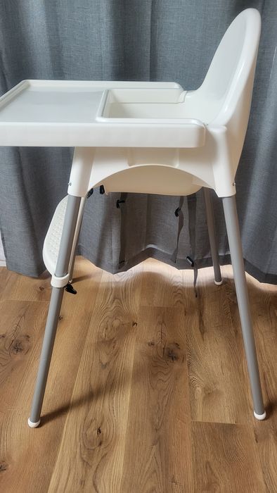 Krzesełko do karmienia ikea z podnóżkiem
