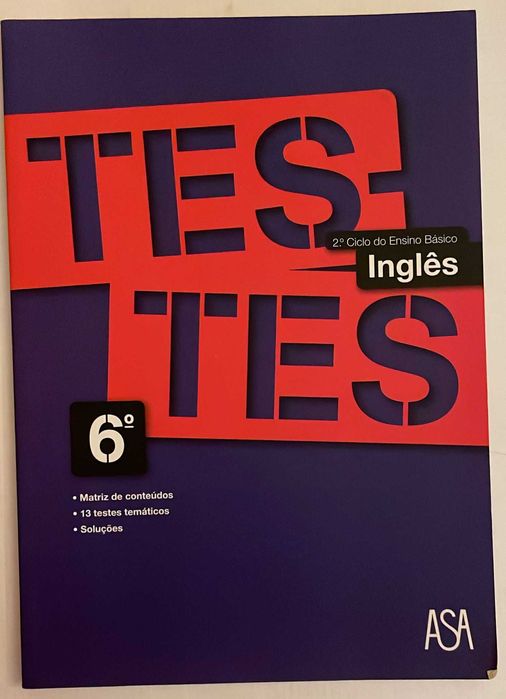 Testes Inglês 6ºano