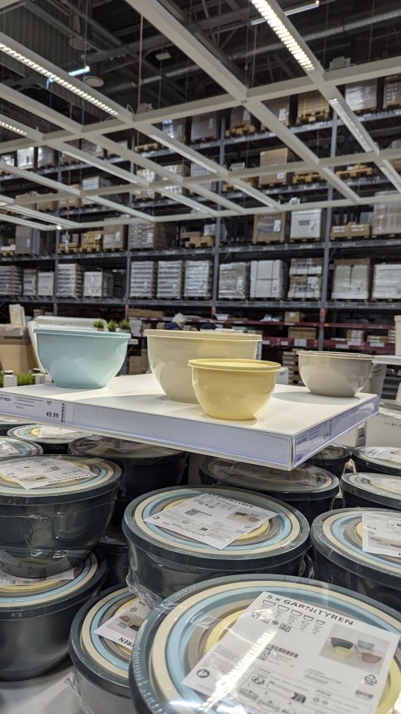 650 грн Миски 5шт в наборі ikea икеа в наявності
