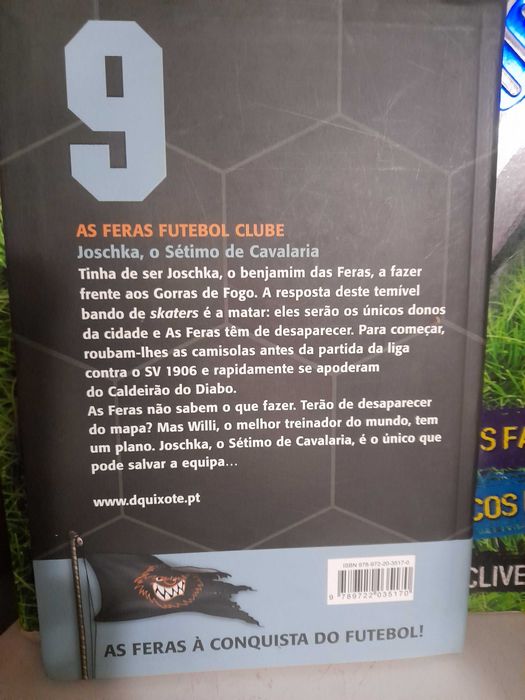 Livros As feras do clube de futebol e É goloooo!