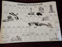 Plakat zdobywca polskich gór