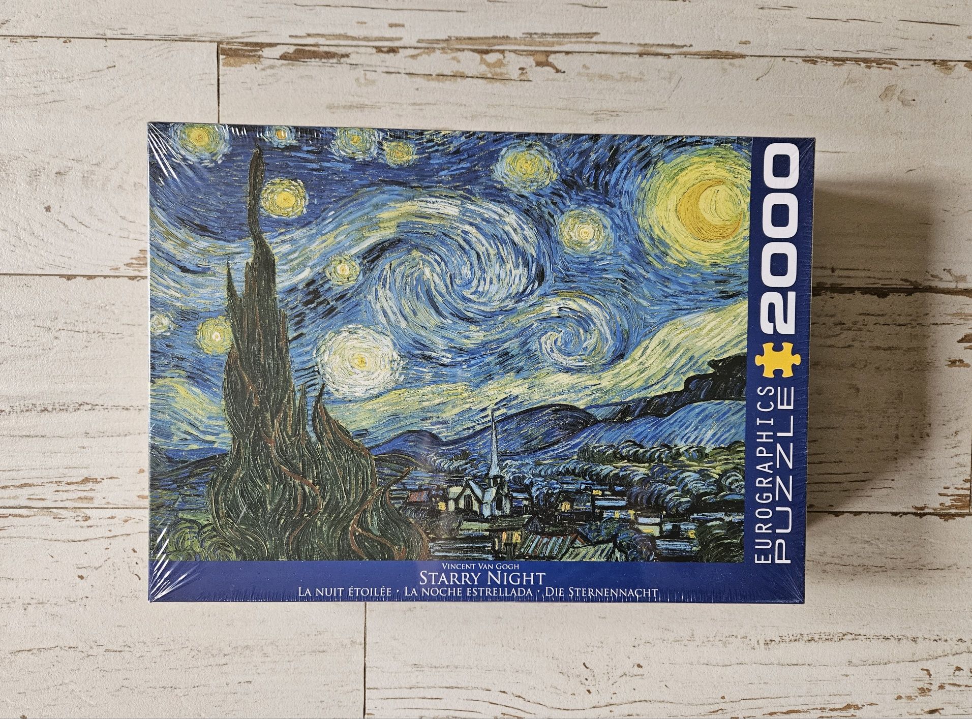 Puzzle Eurographics 2000 elementów Vincent Van Gogh  Starry Night