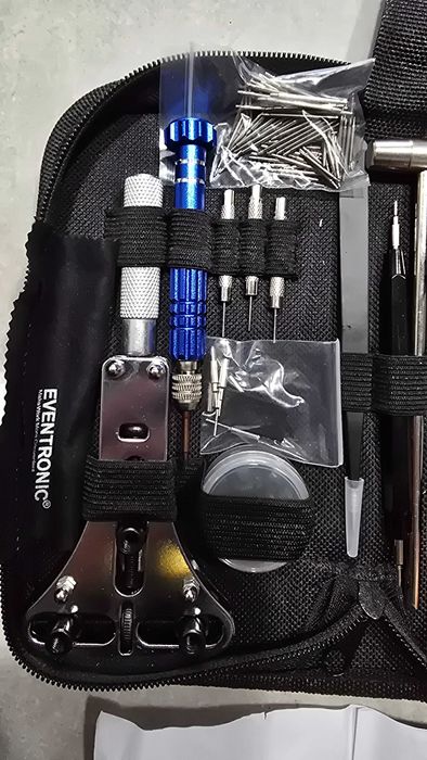 Zestaw narzędzi zegarmistrzowskich do naprawy zegarków EVENTRONIC