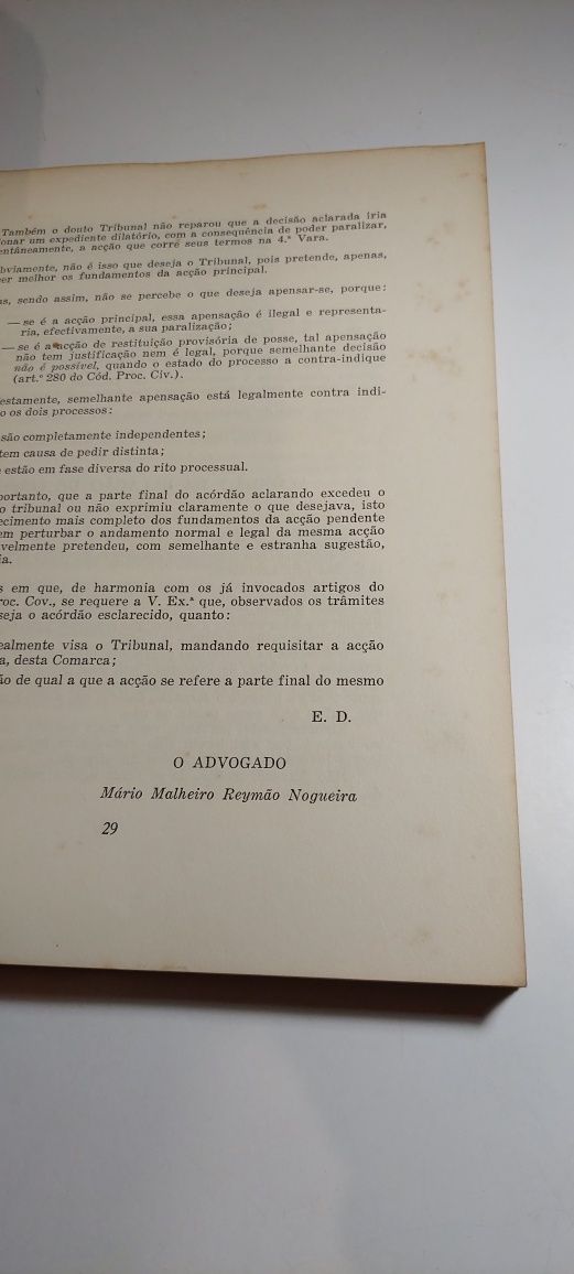 O Caso do Tamariz - Mário Malheiro Reymão Nogueira (1962)